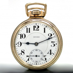 Howard Railroad Watch | 23 Jewel Series O E. Howard Watch Co Boston Pocket Watch